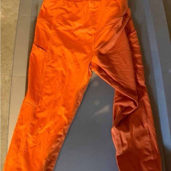 Pants - Bright Orange Pants